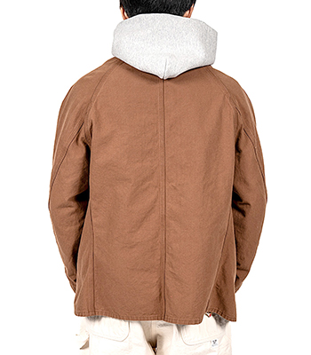 WORKERS ワーカーズ 10.8oz Brown Duck|カバーオール『CAT DAY