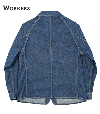 1990s  Jeans coverall カバーオール WORKERS ワーカーズ 9.5oz Indigo Denim|カバーオール『CAT DAY