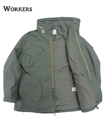 Workers ワーカーズ M-65 フィールドジャケット Mサイズ WORKERS(ワーカーズ)～M-65 Field Jacket, Cotton Nylon Sateen