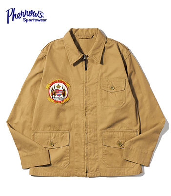 PHERROW'S フェローズ M-421a|サマーフライトジャケット『US.NAVY