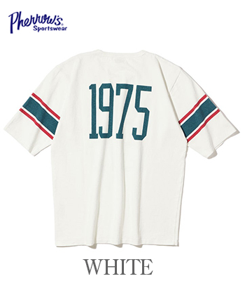 PHERROW'S フェローズ 半袖|天竺|フットボールTシャツ『FOOTBALL