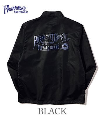 PHERROW'S フェローズ ナイロン|コーチジャケット『PHERROW'S DENIM Co