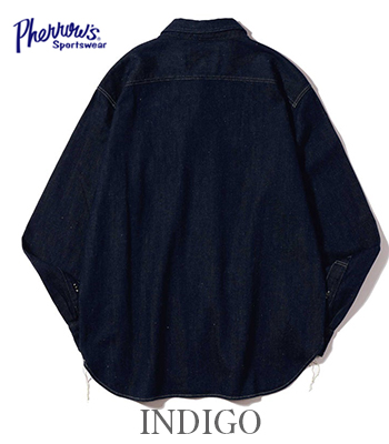 PHERROW'S フェローズ 長袖|コットンリネン|U.S.NAVY C.P.O.|ワーク