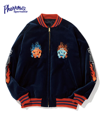 PHERROW'S フェローズ リバーシブルスカジャン|スーベニアジャケット