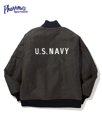 PHERROW'S フェローズ グランドクルー|デッキジャケット『U.S.NAVY PHERROW'S フェローズ グランドクルー|デッキジャケット『U.S.NAVY