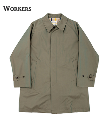 WORKERS ワーカーズ コットンギャバジン|ステンカラー|バルカラー