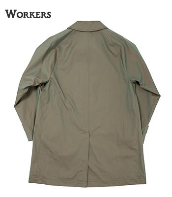 WORKERS ワーカーズ コットンギャバジン|ステンカラー|バルカラー