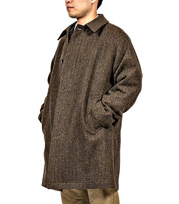 WORKERS ワーカーズ 一宮ツイード|ステンカラー|バルカラーコート『Bal