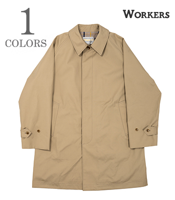 WORKERS ワーカーズ ベンタイル|ステンカラー|バルカラーコート『Bal