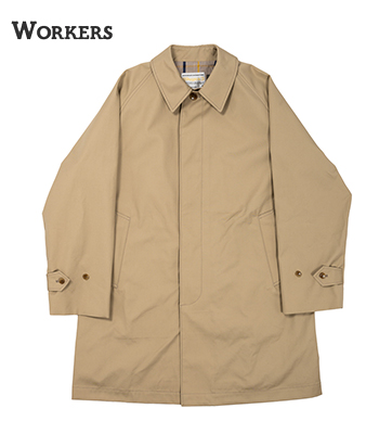 新品　Bal Collar Coat Heavy Ventile 22fw 38 WORKERS ワーカーズ ベンタイル|ステンカラー|バルカラーコート『Bal
