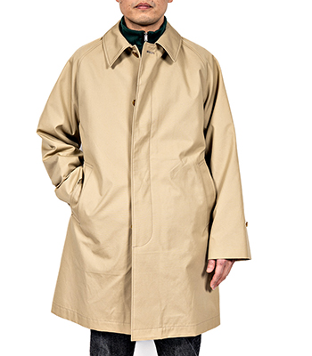 WORKERS ワーカーズ ベンタイル|ステンカラー|バルカラーコート『Bal