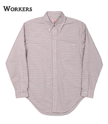 WORKERS ワーカーズ 長袖|スーピマOX|ボタンダウンシャツ『6 Button BD