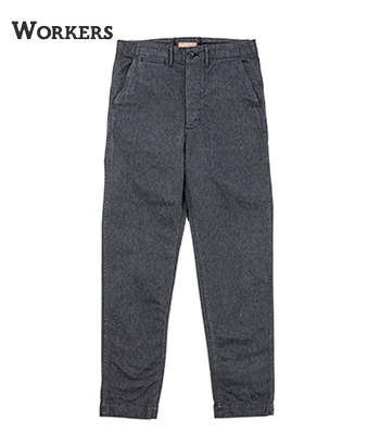 WORKERS ワーカーズ コットンサージ|トラウザーズ|スリムフィット