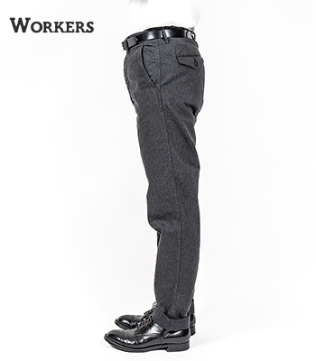 WORKERS ワーカーズ コットンサージ|トラウザーズ|スリムフィット