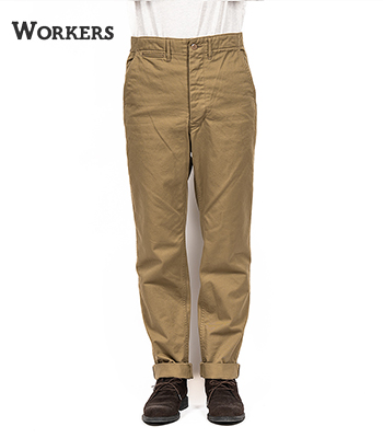 WORKERS ワーカーズ ライトオンスチノ|トラウザーズ|スリムフィット