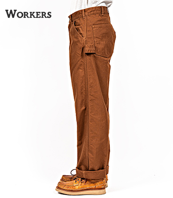 WORKERS ワーカーズ 9.5oz.ブラウンダック|ワークパンツ|ペインター