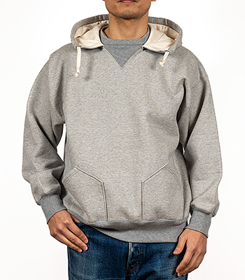 WORKERS ワーカーズ 長袖|15oz.ヘビー裏毛|後付けパーカー|フーディー