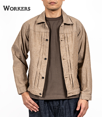 WORKERS ワーカーズ 5oz.シャンブレー|ワークジャケット『Lot 213