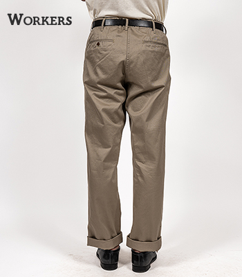 WORKERS ワーカーズ 10.5oz.|ミリタリーチノ|トラウザーズ