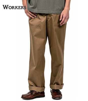 新品 25ss nonnative オフィサーチノトラウザー パンツ カーキ2 新品 25ss nonnative オフィサーチノトラウザー パンツ カーキ2