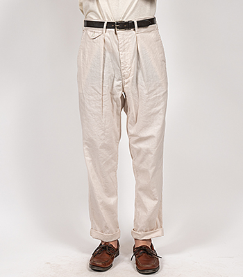 WORKERS ワーカーズ 6.5oz. リネンコットン|サマートラウザーズ