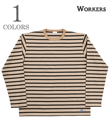 WORKERS ワーカーズ 長袖|クルーネック|ボーダーTEE『Border T Long