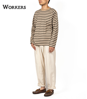 WORKERS ワーカーズ 長袖|クルーネック|ボーダーTEE『Border T Long