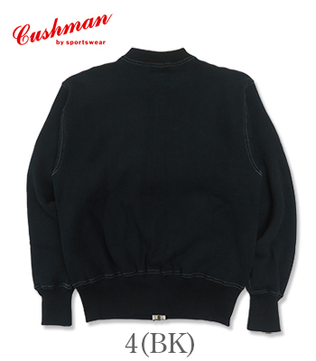Cushman 前zip スウェット CUSHMAN クッシュマン 裏起毛|サンダーバード|フルジップスウェット