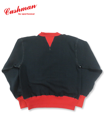 CUSHMAN クッシュマン 裏起毛|セットインクルースウェット『Set In
