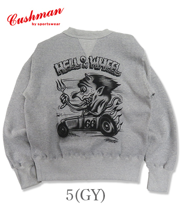 CUSHMAN クッシュマン Little Chop Desig 裏起毛|セットインクルー