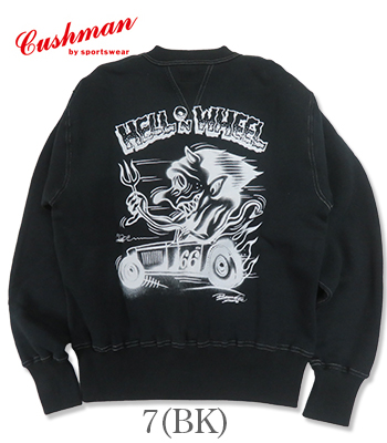 CUSHMAN クッシュマン Little Chop Desig 裏起毛|セットインクルー