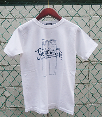PHERROW'S フェローズ 半袖|ロゴ|プリントTシャツ『Pherrow's Jeans