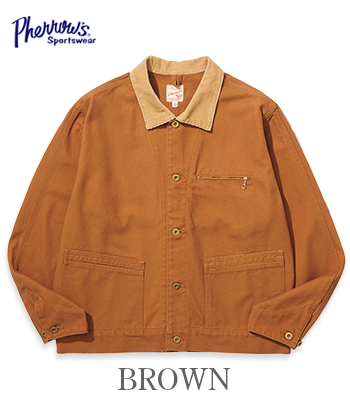 PHERROW'S フェローズ ダック|ワークジャケット『DUCK WORK JACKET