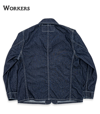 WORKERS ワーカーズ ピュアインディゴデニム|レイルロードジャケット
