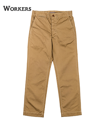 WORKERS ワーカーズ 10.5oz.|ミリタリーチノ|トラウザーズ|レギュラー