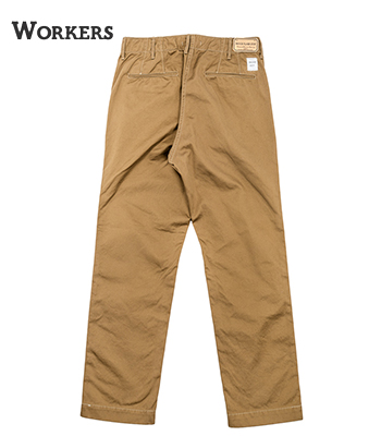 WORKERS ワーカーズ 10.5oz.|ミリタリーチノ|トラウザーズ|レギュラー