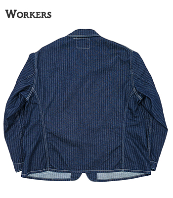 WORKERS ワーカーズ インディゴヘリンボーン|カバーオール『QUEEN OF