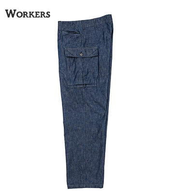 WORKERS ワーカーズ ミリタリーデニム|カーゴパンツ『M43 Trousers Mod