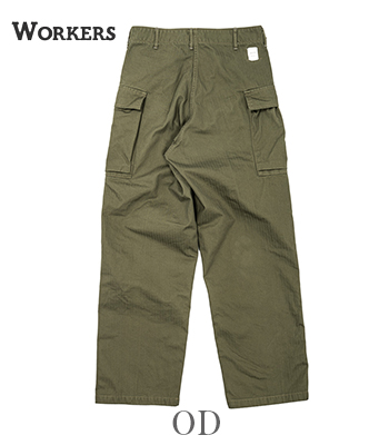 WORKERS ワーカーズ ヘリンボーン|カーゴパンツ『M43 Trousers Mod