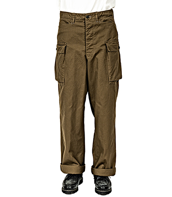 WORKERS ワーカーズ ヘリンボーン|カーゴパンツ『M43 Trousers Mod