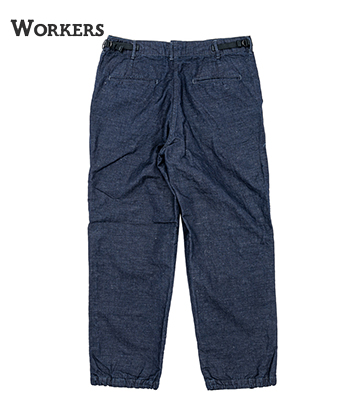 WORKERS ワーカーズ コットンリネン|サマートラウザーズ『FWP Trousers