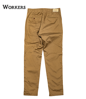 WORKERS ワーカーズ 10.5oz.チノクロス|トラウザーズ|スリムフィット