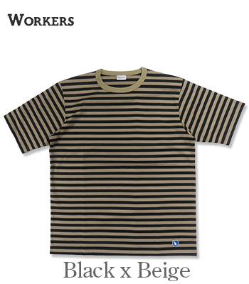 WORKERS ワーカーズ 半袖|クルーネック|ボーダーTEE『Border T, Short