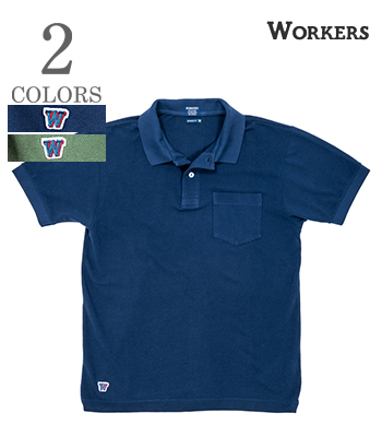 WORKERS ワーカーズ 半袖|8oz.コーマ鹿の子|ポロシャツ『Modified Fit