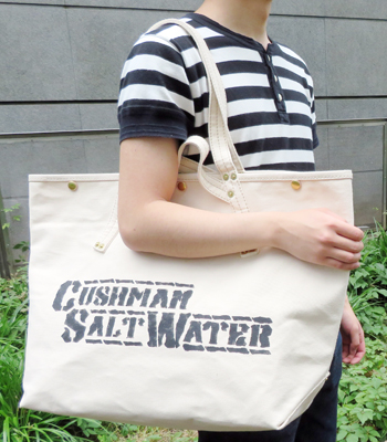 CUSHMAN SALT WATER クッシュマン セイルクロス|4号帆布|トート