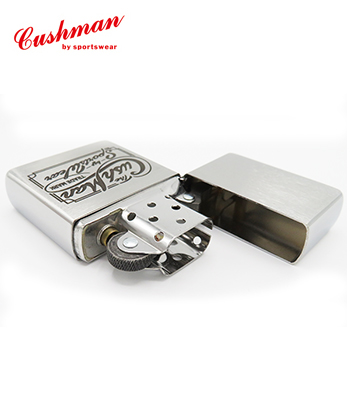 CUSHMAN クッシュマン 100個限定|ZIPPO|オイルライター|フラット
