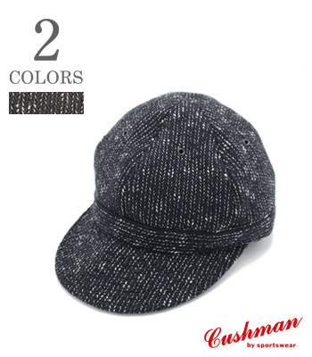 クッシュマン CUSHMAN ヘリンボーンワークキャップ キャップ 帽子 L ベージュ 29231 /RY23 メンズ CUSHMAN クッシュマン  CAP McFly : CUSHMAN CAP 29231 ベージュ ワークキャップ WORK CAP