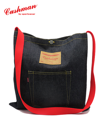 CUSHMAN クッシュマン デニムショルダーバッグ『13.5oz. XX DENIM