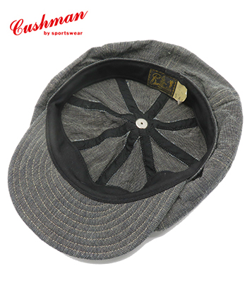 CUSHMAN クッシュマン 7.5oz.|ピンチェック|ワークキャスケット『CHECK