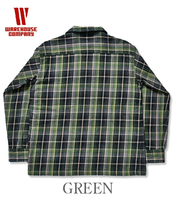 WAREHOUSE ウエアハウス コットンフランネル|プルーバーシャツ『1930'S